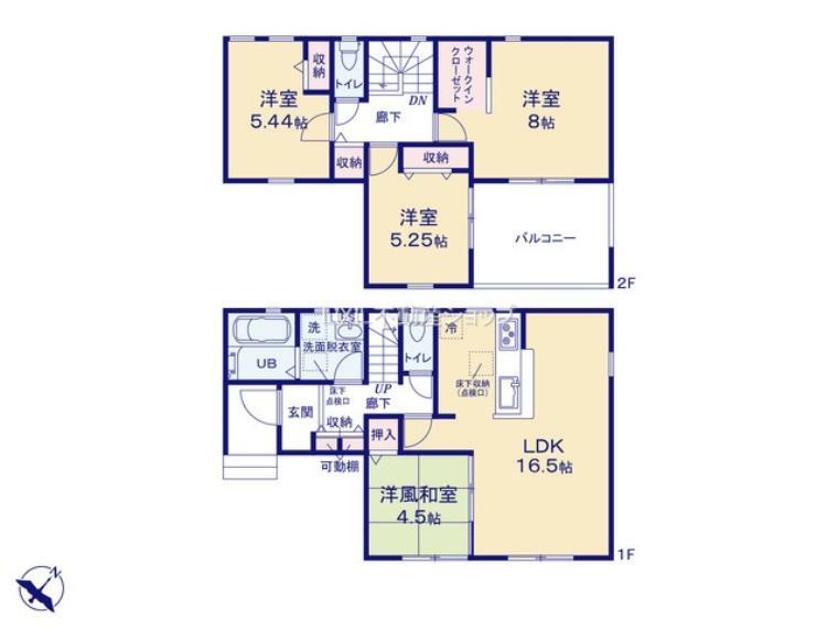 間取り図 【間取り図】間取り図です。