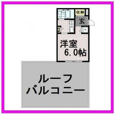 ライオンズマンション横浜反町(1R) 5階の間取り