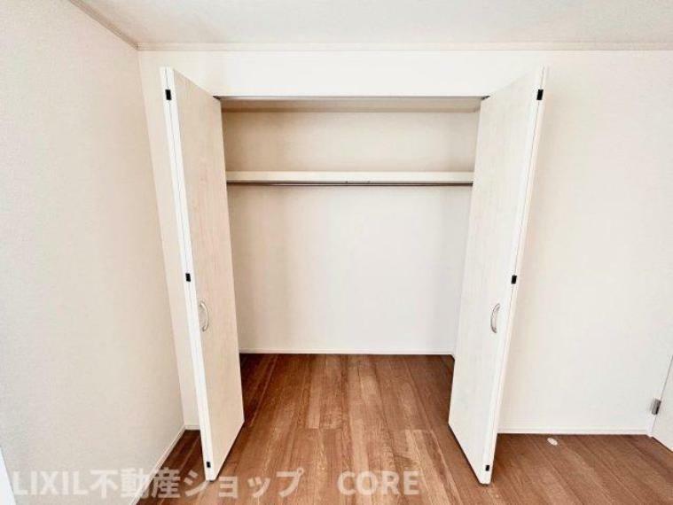 収納 全居室にクローゼットを完備！居室空間をより広く隅々までお使いいただけますね。
