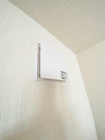 冷暖房・空調設備 24時間換気システム 毎日生活する部屋の空気を、いつも綺麗に保つことができます。