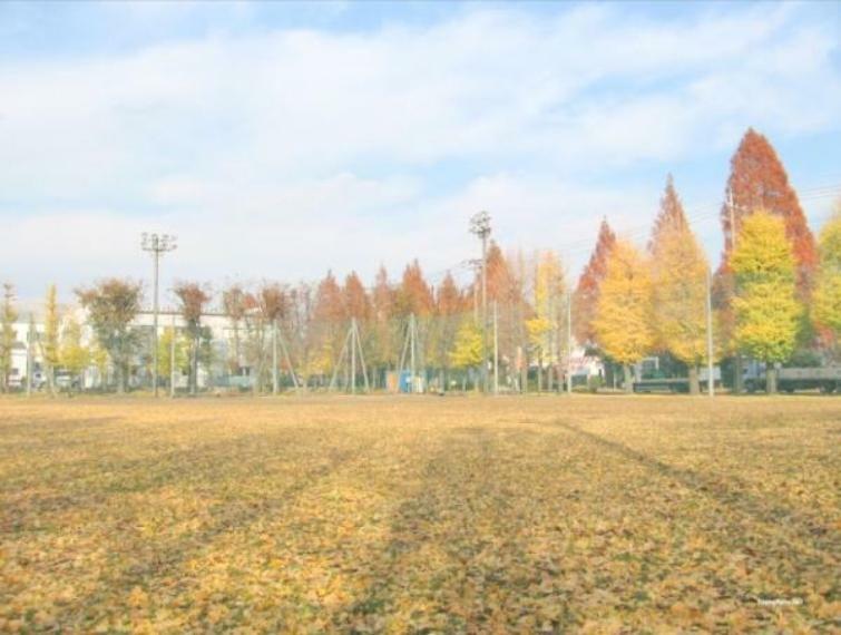 公園 【中津工業団地第2号公園】　公共施設に併設の広い公園です。大きな遊具が3基、滑り台が3本もあり、子供がはしゃぎ回って遊びました。