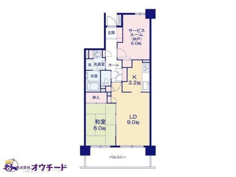 間取り図 図面と異なる場合は現況を優先