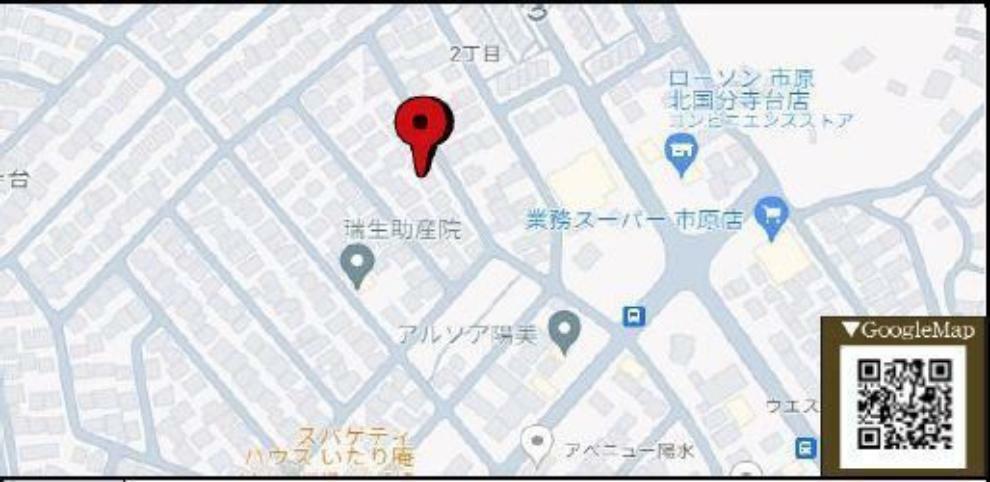 外観・現況 現地案内図です　ご来場の際はデザイン工房みらいまでお問合せください