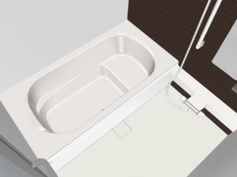 浴室 【同仕様写真】新品交換予定のユニットバスは浴室乾燥機能付きです。湿気をすみずみまで除去、結露やカビの発生を抑えます。肌の触れる浴室が新品なのは嬉しいポイントです。