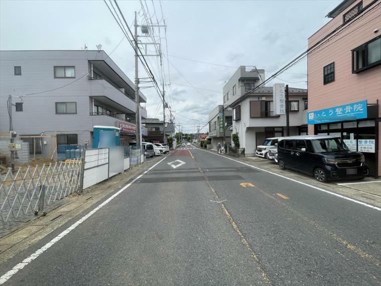 現況写真 前面道路の様子