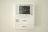 防犯設備 来訪者の確認ができる、モニターホンです。