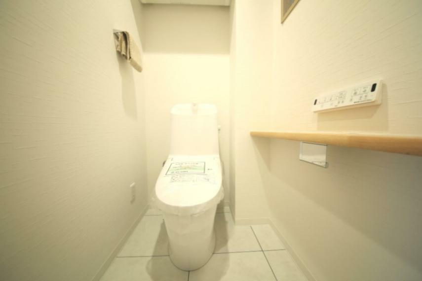 温水洗浄機能付きのトイレで、いつも快適に！