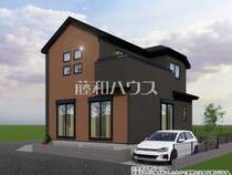 【25号棟】モデル棟パース<BR/>モデルハウス建物価格:1600万円 / 土地・建物総額:4590万円【清瀬市竹丘3丁目】