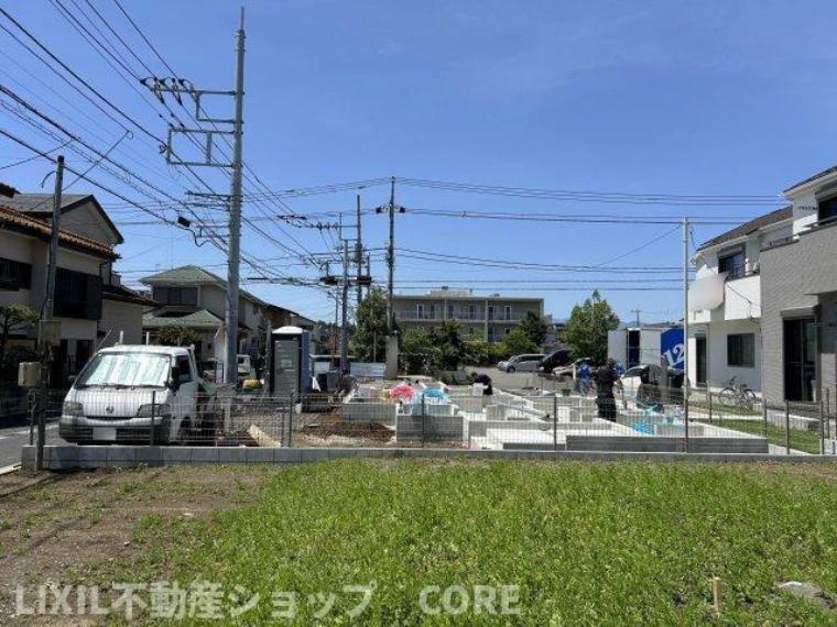 現況外観写真 江ノ島線「鶴間」徒歩16分・「南林間」駅徒歩17分の2駅利用可能な便利な立地です。