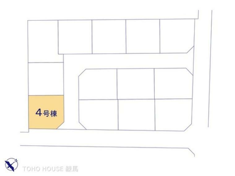 区画図 図面と異なる場合は現況を優先