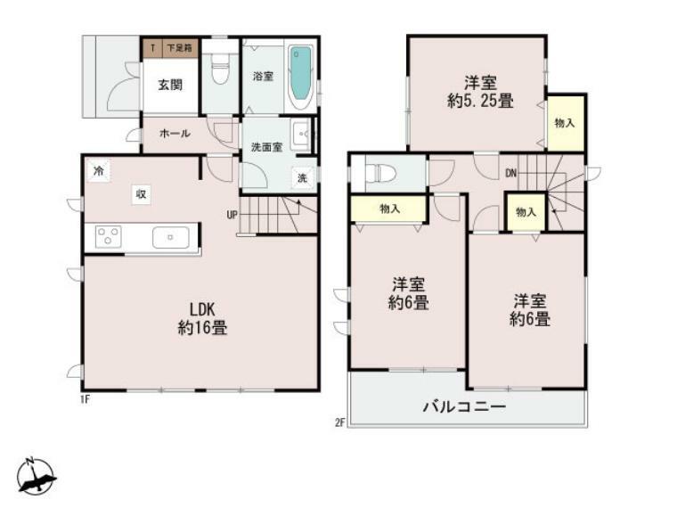 間取り図 間取り■稲城市押立　新築一戸建て■