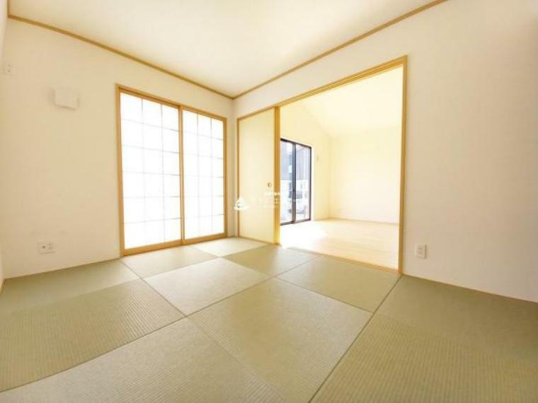 和室はキッズスペースや宿泊スペースとして最適です。※写真は同一タイプまたは同一仕様です。