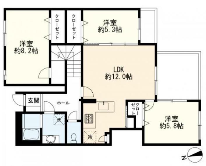 間取り図 3LDK