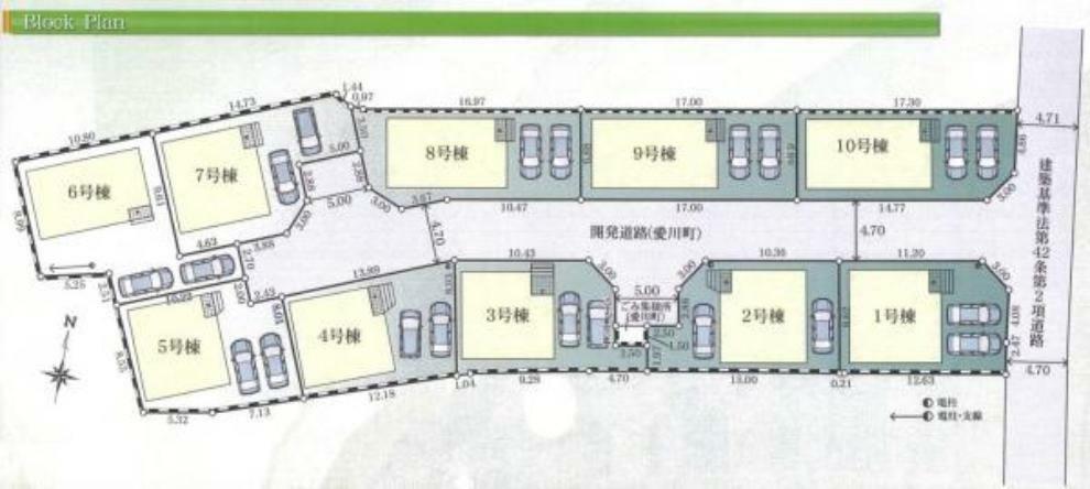 間取り図 区画図