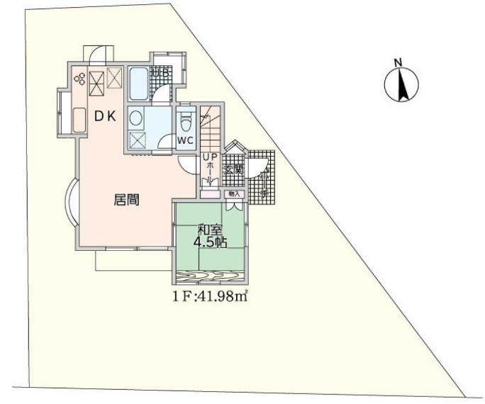 区画図 「町田市南成瀬8丁目」2階建ての4LDKです！　カースペース並列2台！