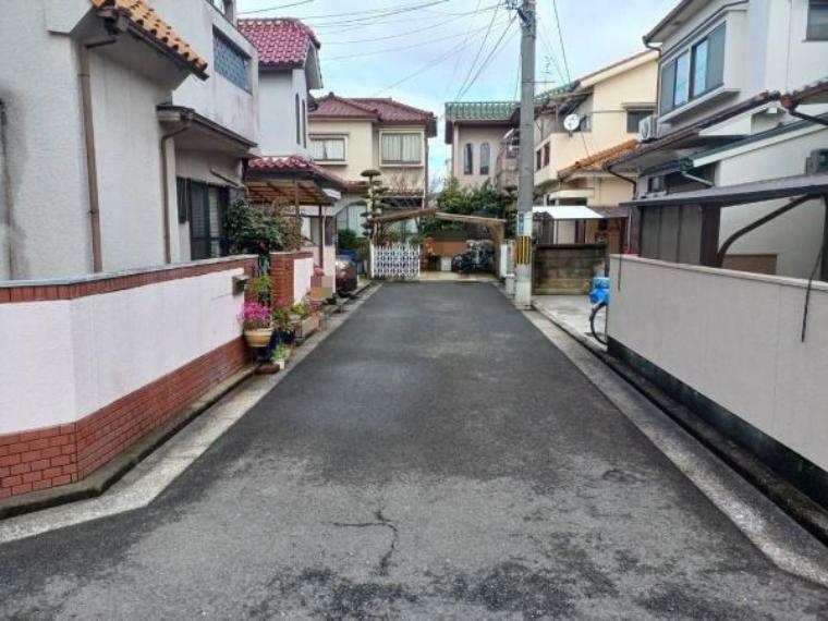 現況写真 前面道路です。