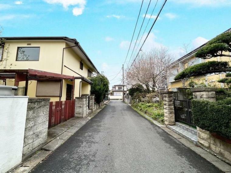 現況写真 前面道路含む現地写真