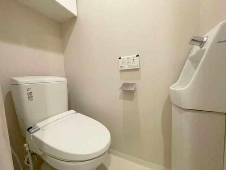 トイレ 毎日使う場所だからこそ、使い勝手を考慮しました。落ち着いた空間で安らぎのひとときを。