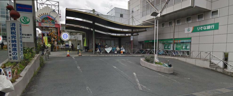【タクシー乗り場】瓢箪山駅前タクシー乗り場まで1988m