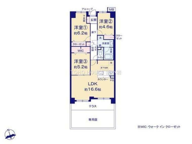 間取り図 3LDK