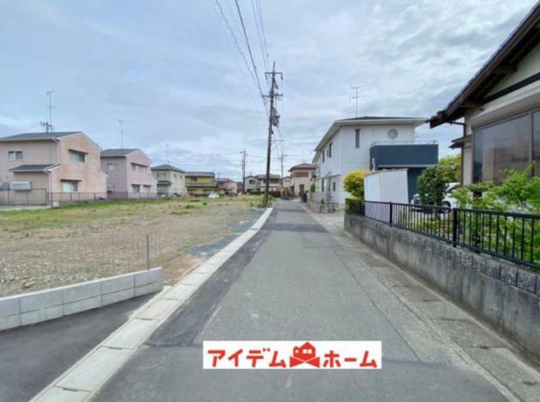 現況写真 住戸の前面道路