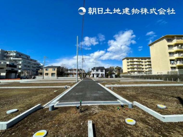 現況写真 建築条件なし売地のため、お好きなハウスメーカーにて建築いただけます。