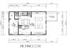 区画図 【参考:2階建てプラン】2階部分。リビングを2階に配置したプランです。LDKは約22帖とゆとりある広さです。