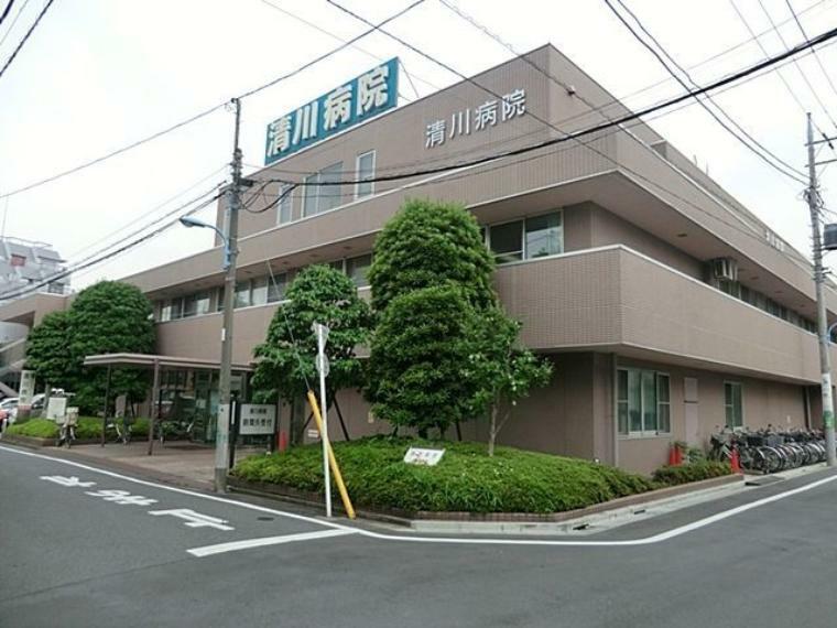 病院 清川病院 徒歩10分。