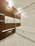 浴室 茶色を基調とした落ち着いたデザインの浴室です。