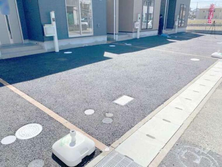 駐車場 物件の駐車スペース［2024年4月5日撮影］