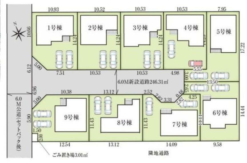 区画図 カースペース付き！マイカーをお持ちの方も安心ですね。 物件探しのご条件・ご要望などありましたら、何なりと弊社スタッフまでお申し付けください！