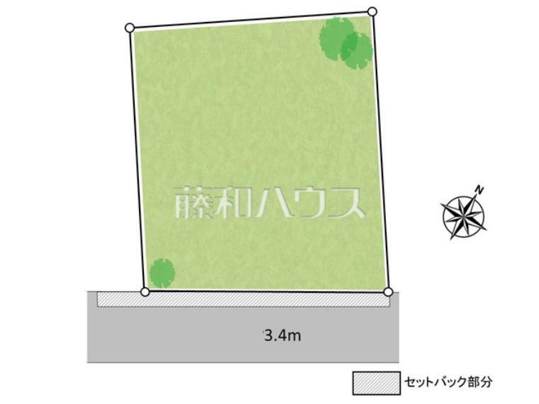 区画図 全体区画図　【新座市新堀3丁目】