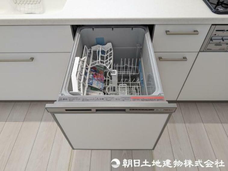 ＜キッチン＞奥様に人気のビルトイン食器洗浄機付です。