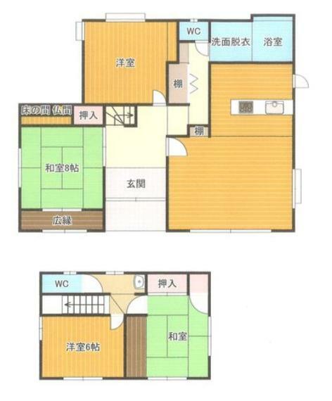 間取り図 間取図　4LDK