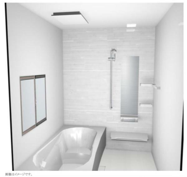 【浴室】壁面・天井にたっぷりの保温材を標準装備。浴槽パンにも保温効果があり、温まりやすく冷めにくい！