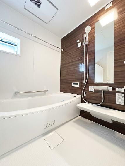 参考プラン完成予想図 ■ゆったり使える1坪タイプの浴室！お子様と入るのにも充分な広さです。プラン例