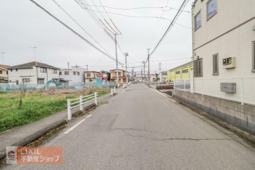 現況写真 【前面道路】道の広さ・日当たりなど、ご確認ください。