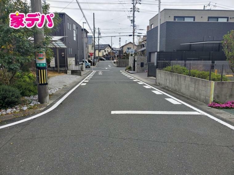 現況写真 前面道路:南東側6m幅