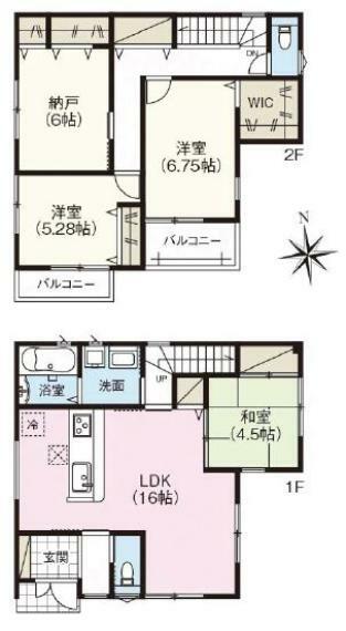 間取り図 4LDK