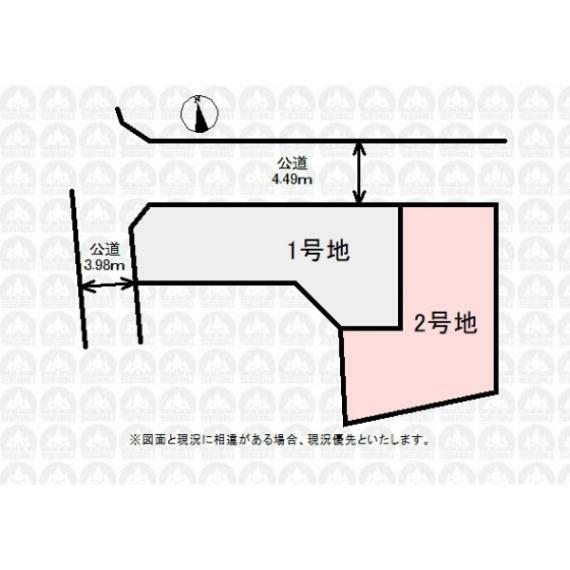 区画図 区画図　2号区画