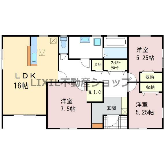 間取り図 【間取り図】間取り図です。