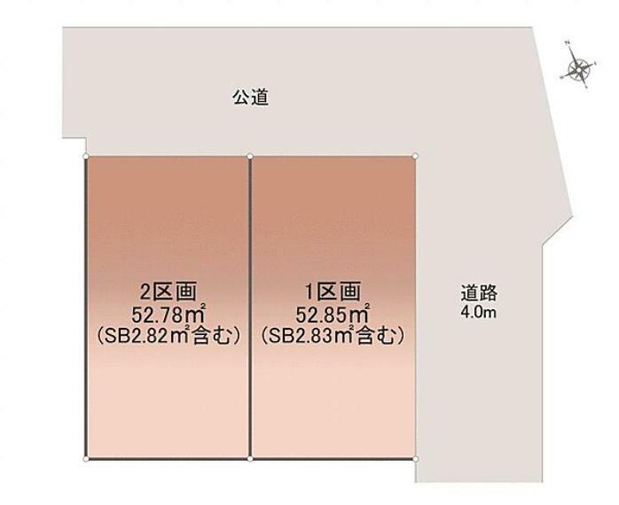 土地図面 1区画