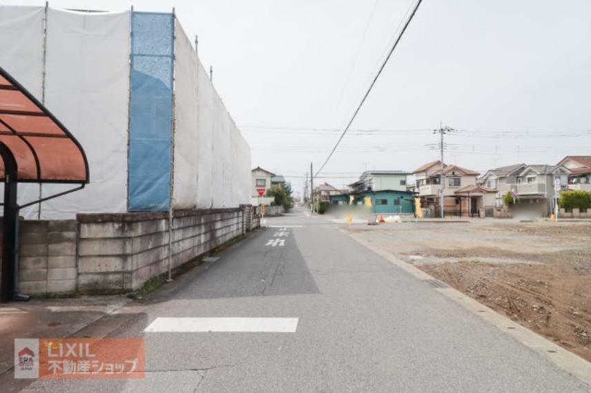 現況写真 【前面道路】道の広さ・日当たりなど、ご確認ください。