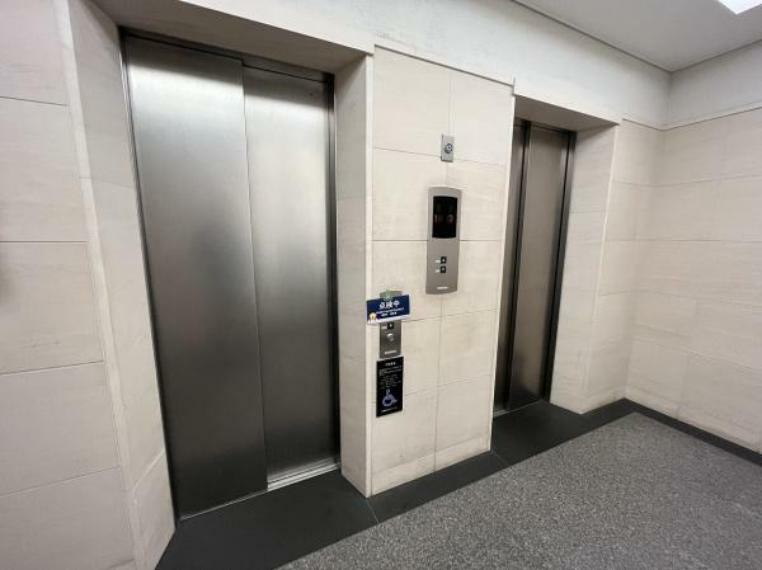エレベーター2基あります！