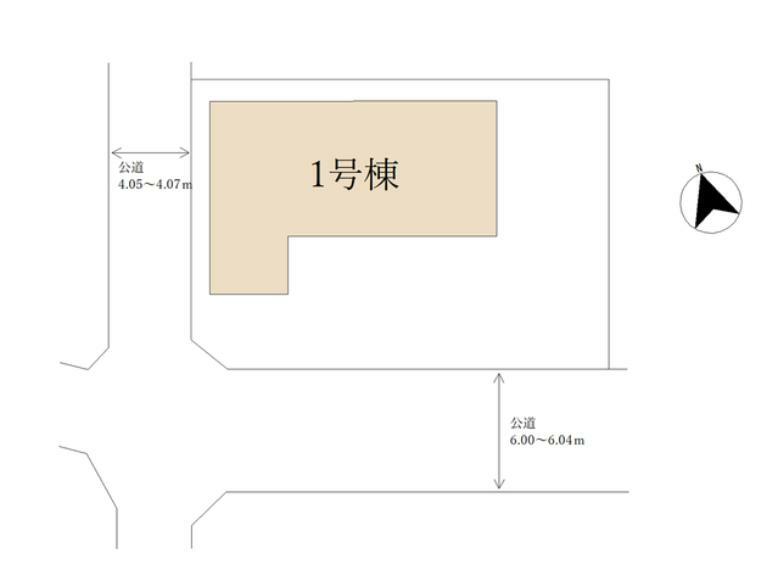 区画図 1号棟