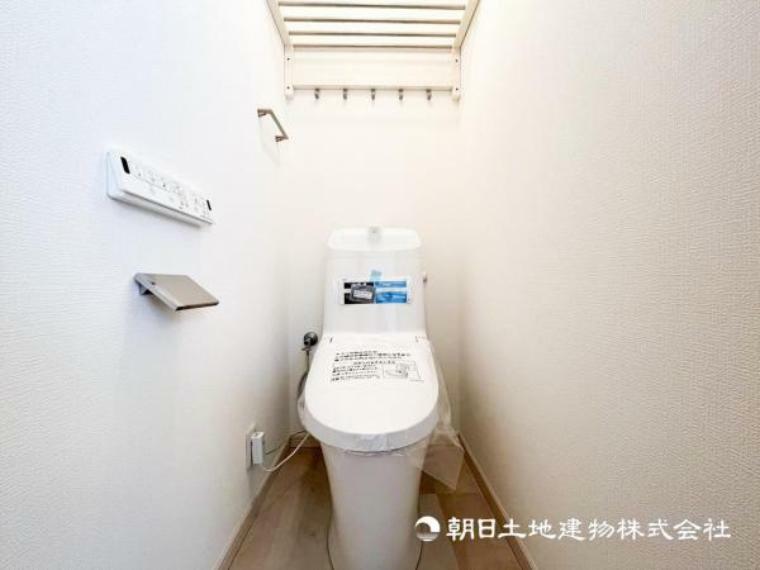 トイレ 毎日使う場所だから、より快適な空間に仕上げられています。