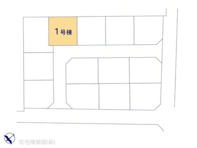 区画図 図面と異なる場合は現況を優先