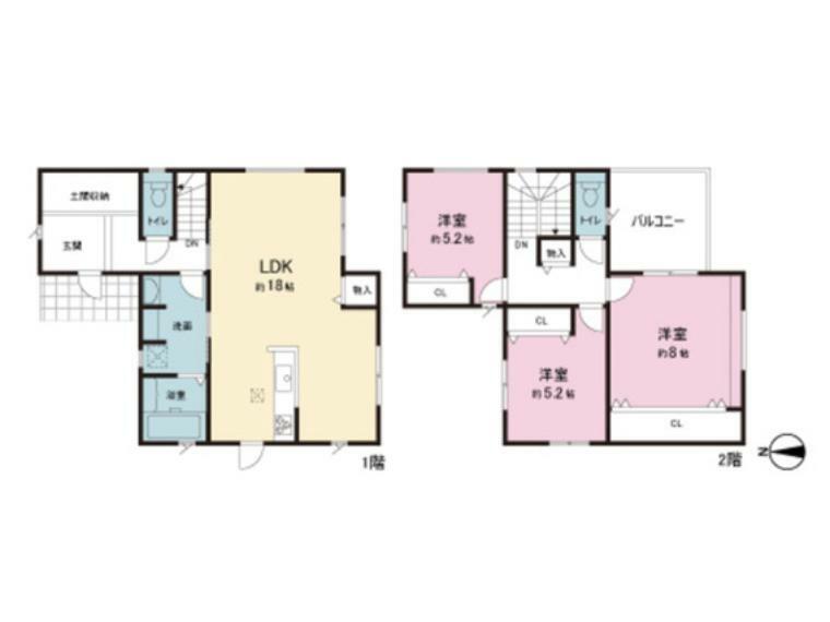 間取り図 間取り図です。