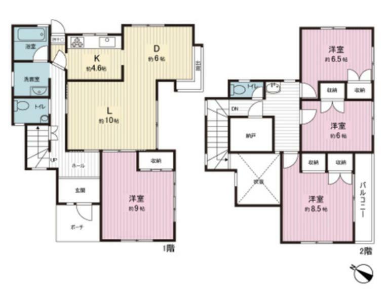 間取り図 間取図です。