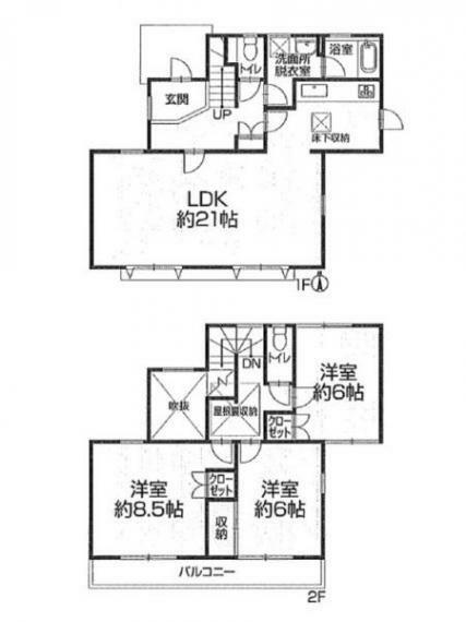 間取り図です。